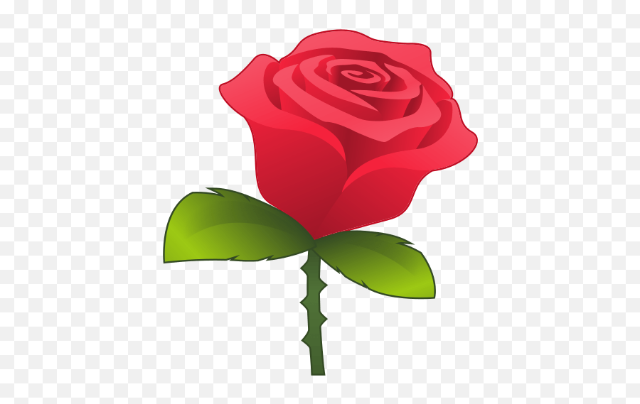 Rose Emoji Png Image - Rose Emoticon,Rose Emoji Png