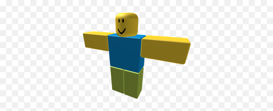 Pixilart - Roblox Noob T-Pose by jjones1