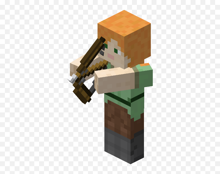 Filealex Aiming With Bowpng - Minecraft Wiki Lumber,Bow Png