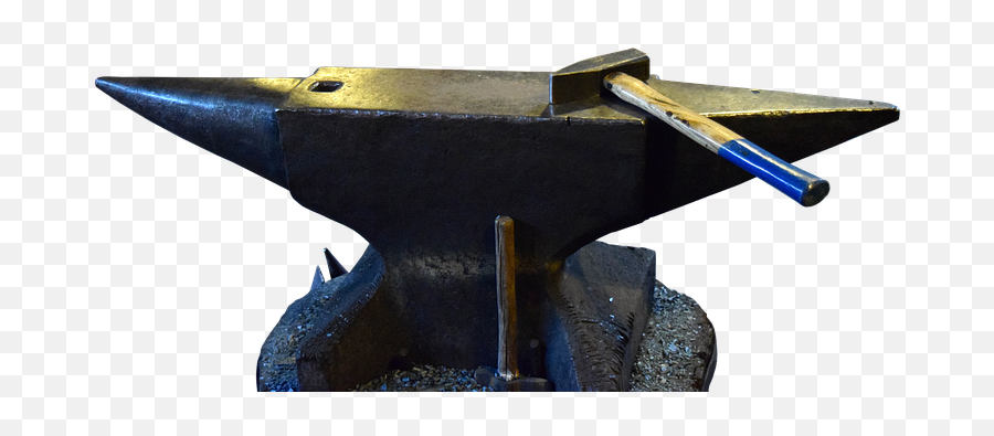Anvil Forge Blacksmith Hammer Metal - Blacksmith Anvil Png,Anvil Png
