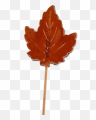 Maple Leaf Lollipop - png