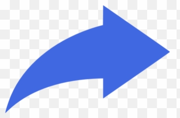 8 Blue Arrow Icon Png Flat Images - Color