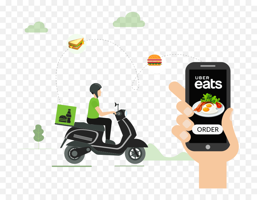 Food Delivery Apps Like Uber Eats - Food Delivery Uber Eats Png,Uber App Logo