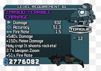 Index Of Igulfastimagesgamesborderlands - Shotgun Borderlands 1 Png,Carnage Png