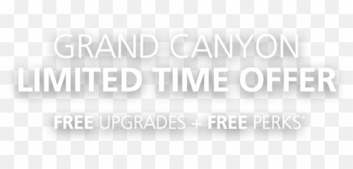 Grand Canyon Limited Time Offer Amtrak Vacations - Monochrome Png,Limited Time Offer Png