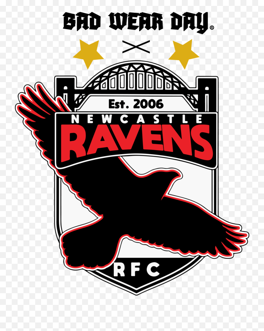Ravens Rfc U2013 Bad Wear Day - Newcastle Ravens Logo Png,Ravens Logo Images