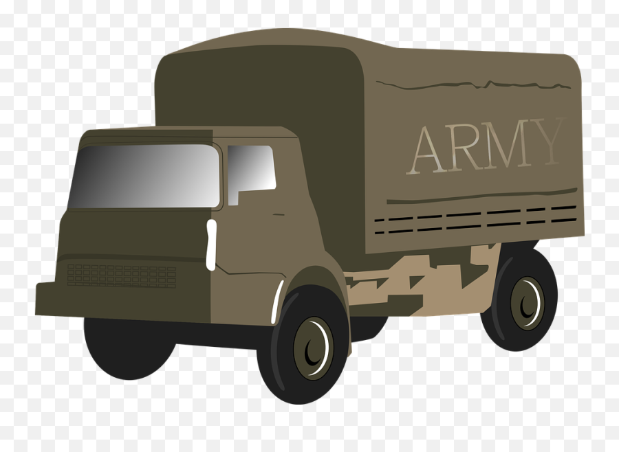 Army Truck Png Transparent - Military Truck Png,Delivery Truck Png