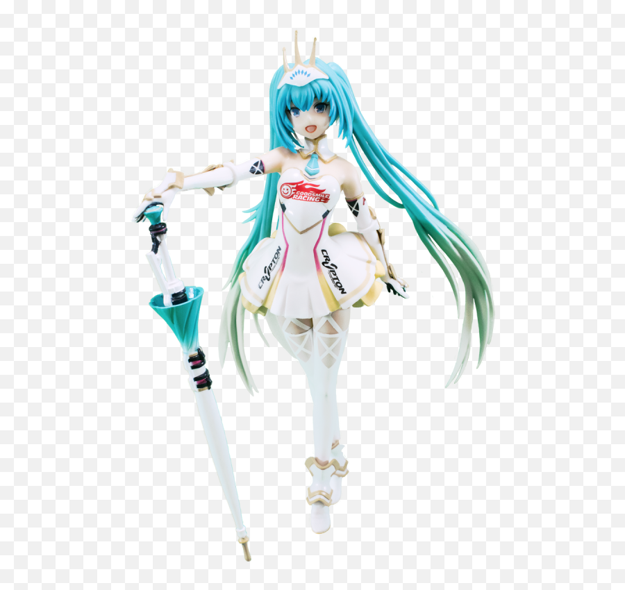 Hatsune Miku Racing Ver Miku2015 Figure - Racing Miku 2015 Figure Png,Miku Transparent