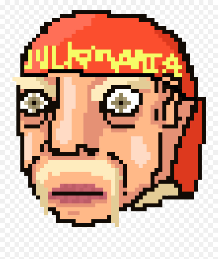 Hulk Hogan In The Hotline Miami Style - Imgur Hotline Miami 2 The Henchmen Png,Hulk Hogan Png