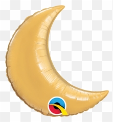 Crescent Moon Foil Balloons - png