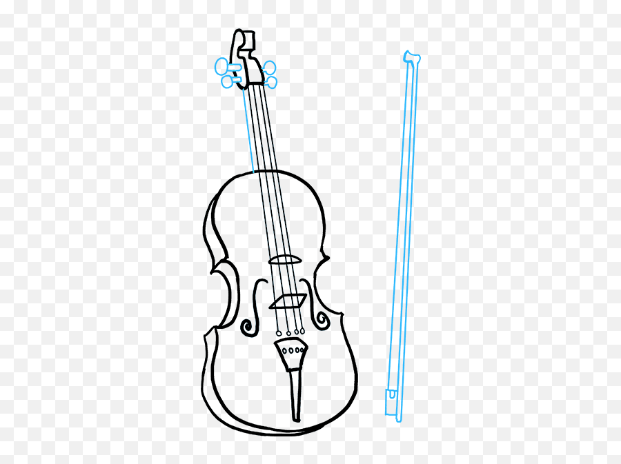 Download How To Draw Violin - Violin Full Size Png Image Draw Violin,Violin Png