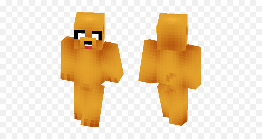 Download The Adventure Time Jake Minecraft Skin For Free - Ninja Minecraft Skin Png,Adventure Time Logo Transparent