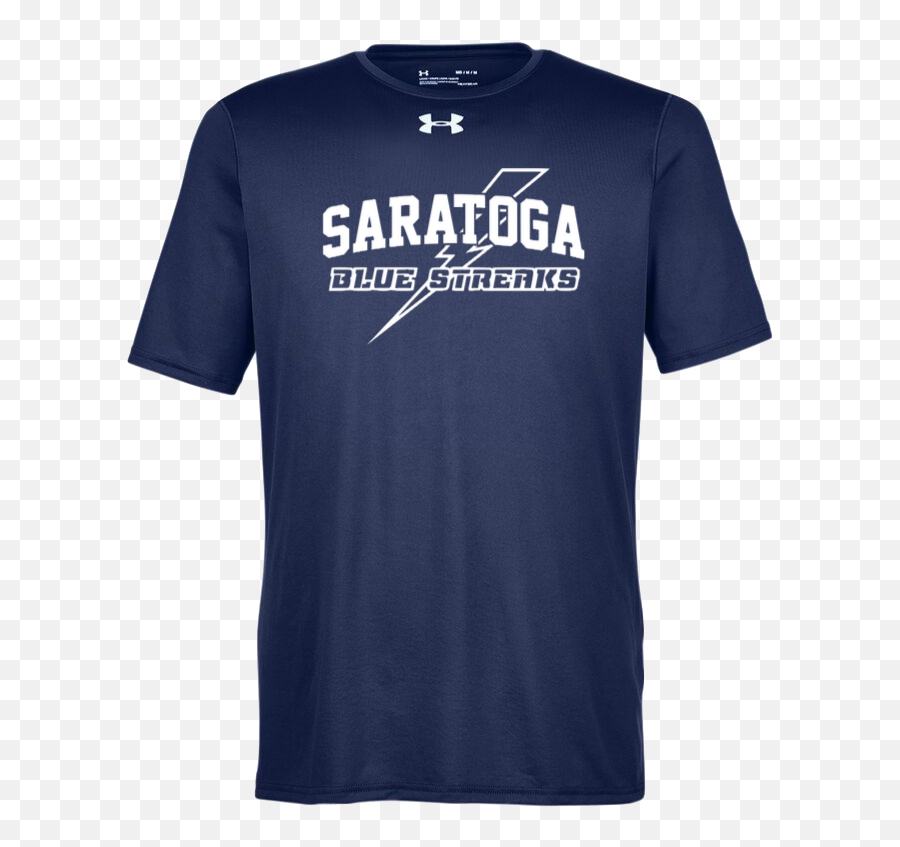 Saratoga Blue Streaks Under Armour Short Sleeve Performance Shirt - Ladies U0026 Menu0027s 3 Colors Tottenham Away Kit 2019 20 Png,Streaks Png