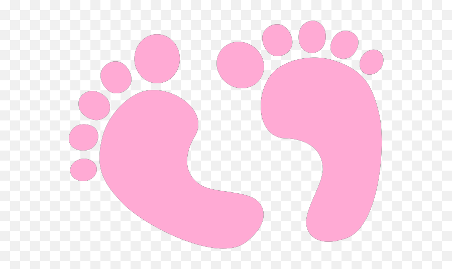 Baby Girl Footprints Png - Clipart Best Transparent Baby Girl Clipart,Footprint Png