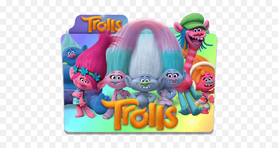 Trolls World Tour Folder Icon - Designbust Trolls World Tour Folder Icon Png,Trolls Movie Logo