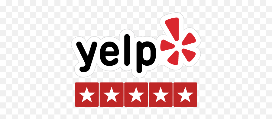 Download Hd 7 - Yelp 5 Star Review Transparent Png Image Yelp 5 Star Logo,Yelp Logo Png