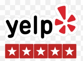 Download Hd 7 - Yelp 5 Star Review Transparent PNG Image Logo