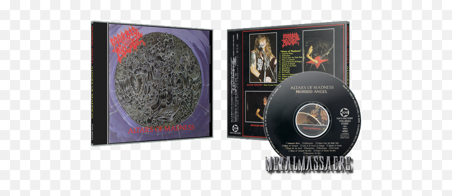 Morbid Angel - Altars Of Madness Japanese Edition 1989 Morbid Angel Altars Of Madness Cd Png,Morbid Angel Logo