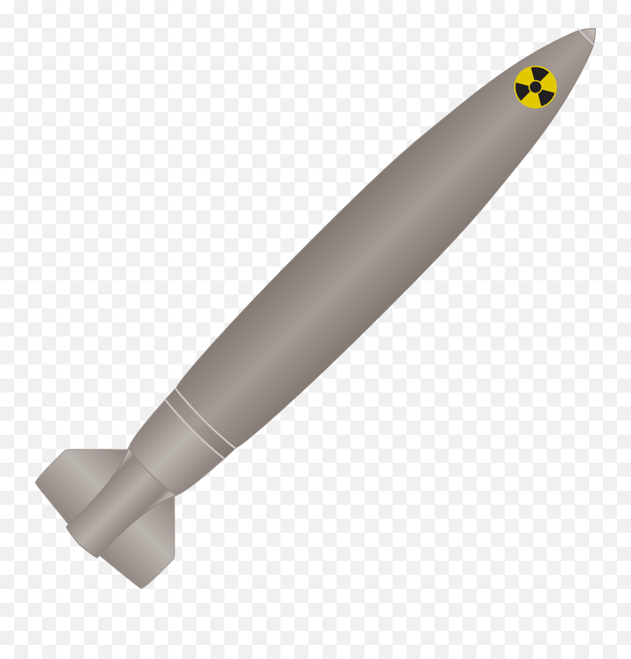 Nuclear Missile Png 6 Image - Nuclear Bomb Clip Art,Missile Transparent