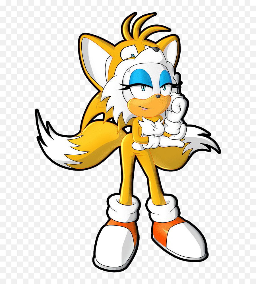 Tails Transparent Images Png - Rouge The Bat And Tails,Tails Transparent