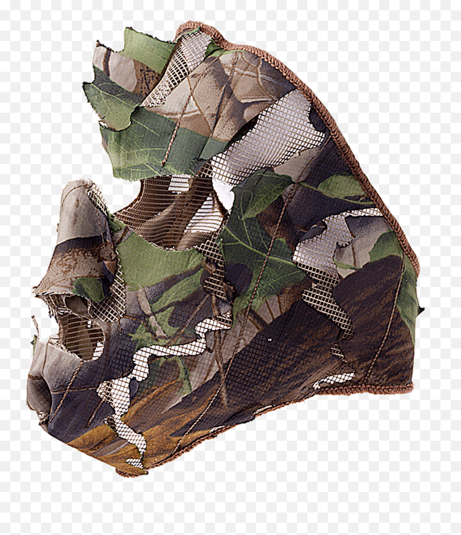 Wood Leaf Face Mask Camouflage Hood Products Swedteam - Swedteam Mask Png,Camouflage Png