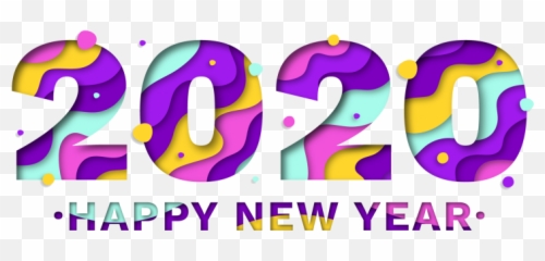 Happy New Year 2020 Png Hd Image
