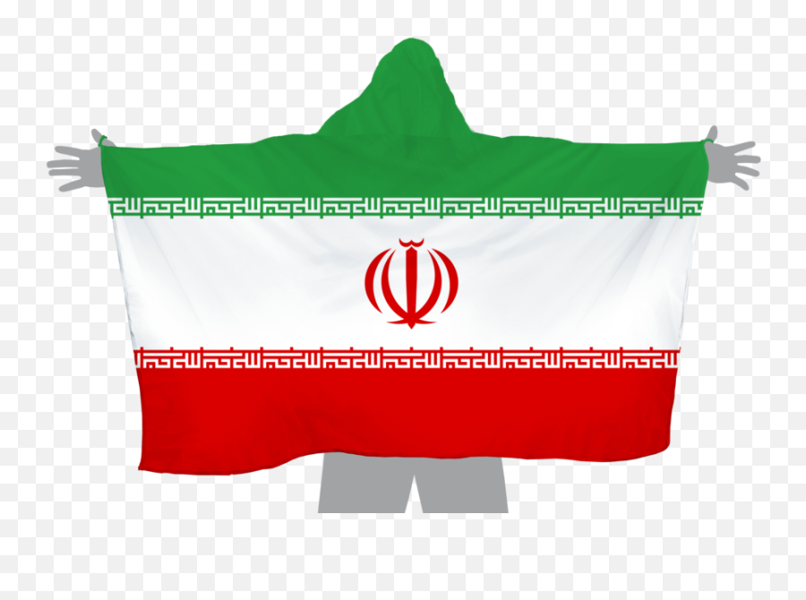 Iran Hoodie Flag - Iran Flag Png,Iran Flag Png
