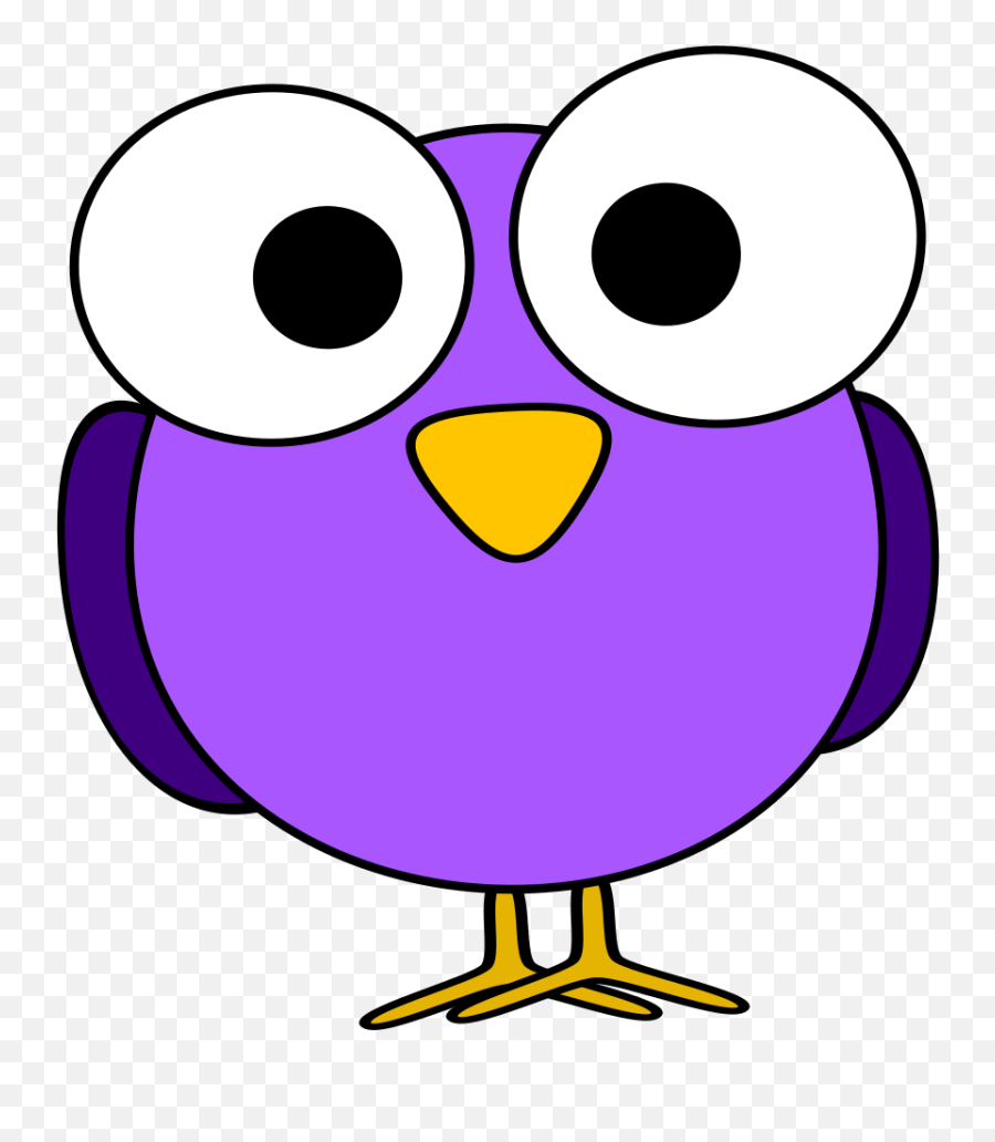 Googly Eye Bird Png Image With No - Cartoon Birds With Big Eyes,Googly Eye Transparent