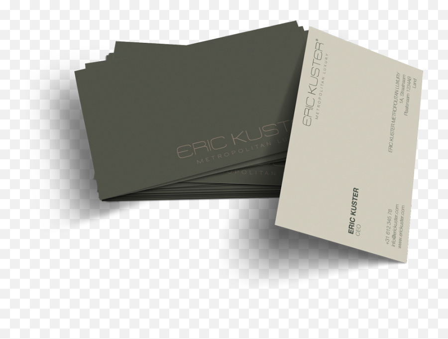 Mockup Business Card Png - Horizontal,Business Card Png