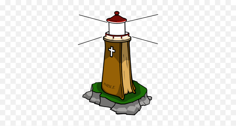 Image Bible Lighthouse Clip Art 2 - Lighthouse Clip Art Png,Lighthouse Silhouette Png