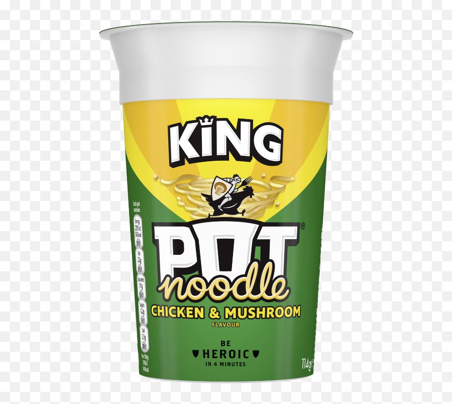 Pot Noodle King Chicken U0026 Mushroom Potnoodle - Pot Noodle Png,Icon Noodles Where To Buy