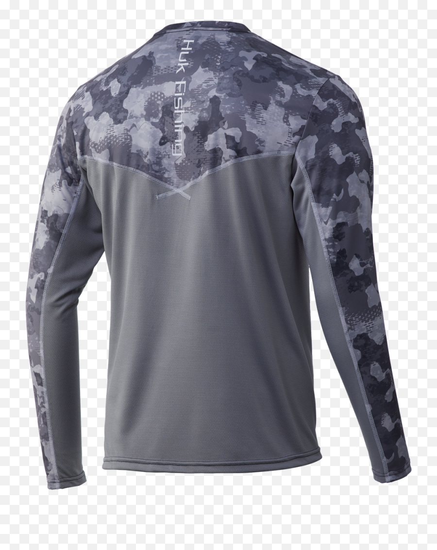 Huk Icon X Kc Refraction Camo Long Sleeve Shirt H1200285 - Choose Your Color And Size Long Sleeve Png,Crossbow Icon