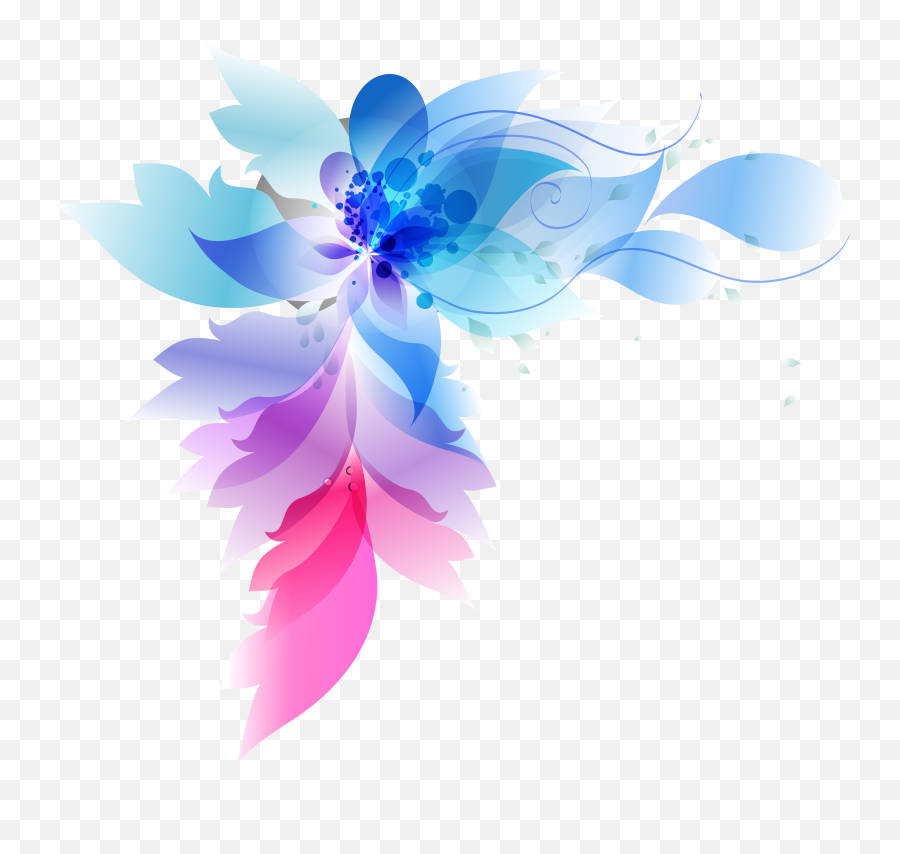 Colorful Flowers Png - Colorful Flowers Transprent Png Free Watercolor Colorful Flowers Png,Blue Flowers Png