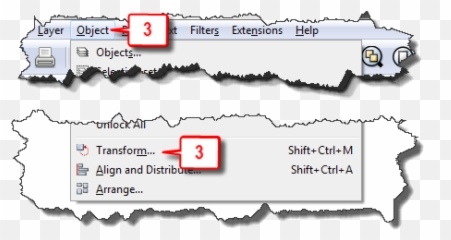 Inkscape Rotate Or Flip Objects - Vertical png