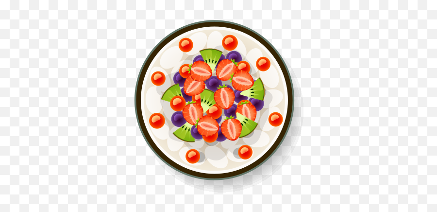 Pudding Pavlova Food Salad Free Icon - Icon Salad Buah Png,Transparent Salad Icon