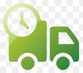 Web 2 Green Delivery Food Icon - Time Png