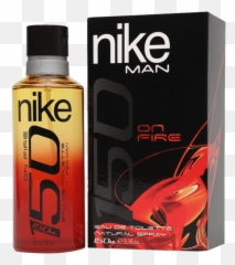 Men - On Fire Edt 150ml Nike png