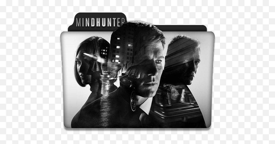 Mindhunter Folder Icon - Designbust Mindhunter Folder Icon Png,Folder Icon Black And White
