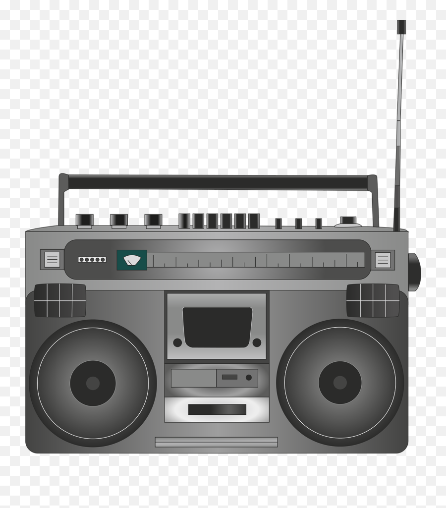 Stereo System Sound Volume - Free Vector Graphic On Pixabay Stereo Png,Boom Box Png