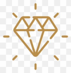 Gold Prospectors Offer - Smart Wave Simple Diamond Tattoo png
