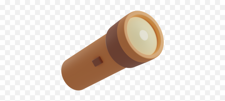 Off Flashlight Icon - Download In Glyph Style Cylinder Png,Flash Light Icon