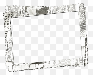 Download - Newspaper Page Border Transparent png