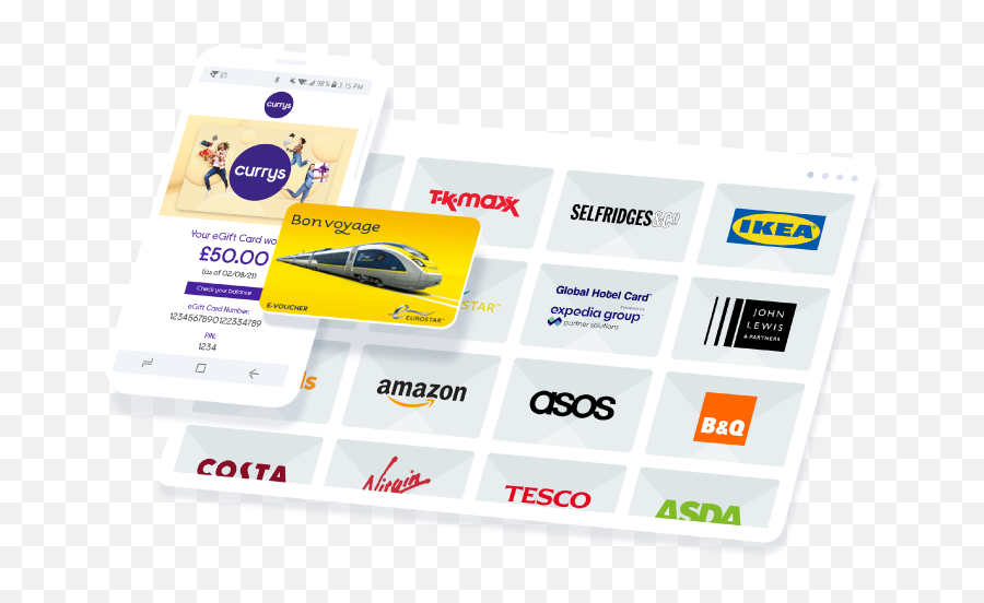 Corporate Rewards U0026 Gift Cards For Business Voucher Express - Smart Device Png,Cimb Icon