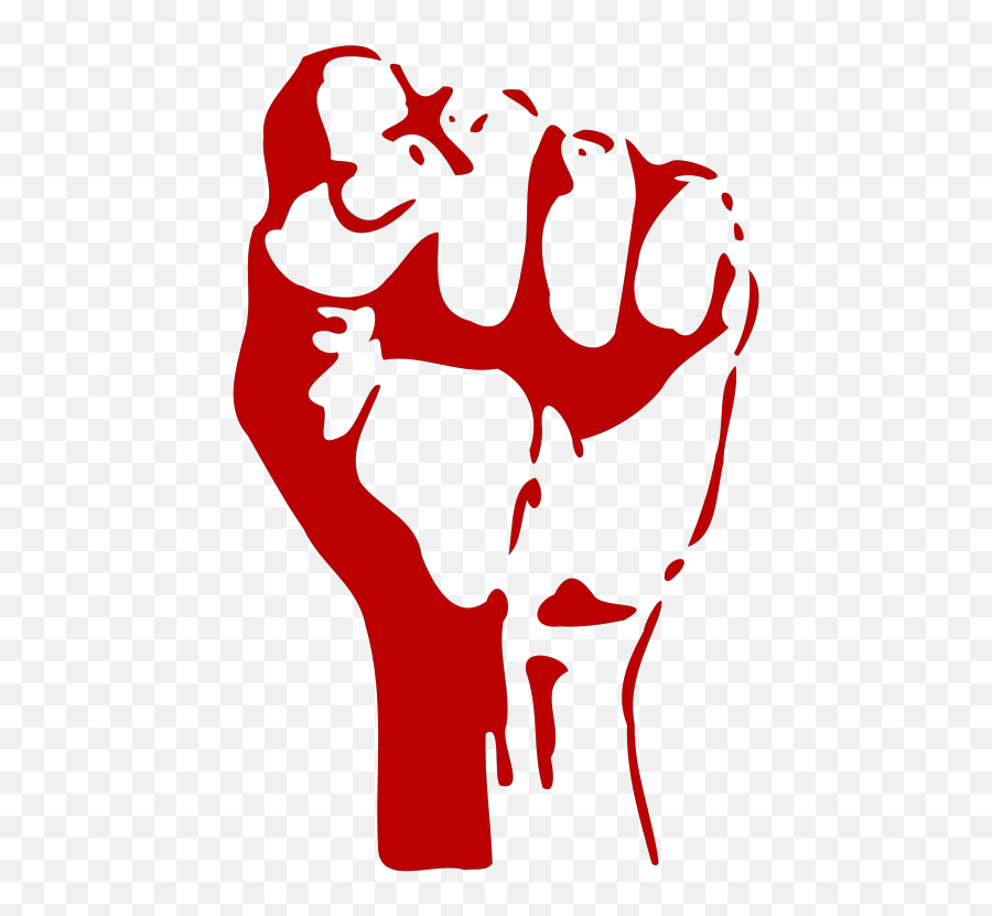 Fight Aggression Red Png Image - Raised Fist,Fist Png