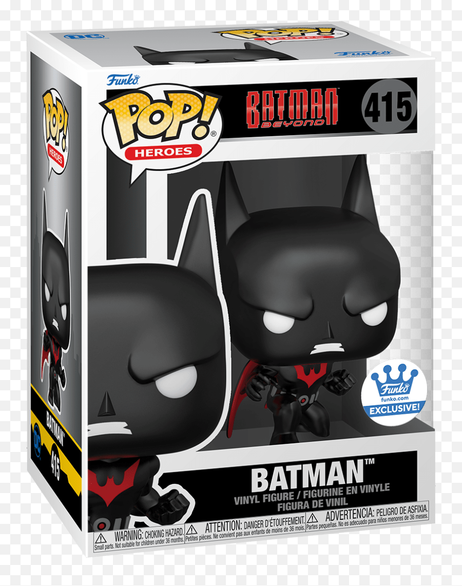 Funko Pop Batman Beyond 415 Crouching - Limited Funko Shop Exclusive Funko Pop Batman 415 Png,Batman Beyond Icon