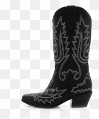 Billini Utica Black Boot - Cowgirl Boots png