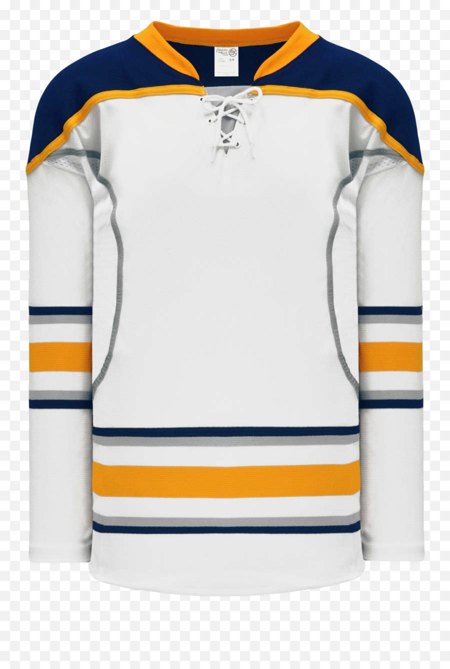Buffalo Sabres White Athletic Knit Hockey Jersey Sidelineswap - Blank Sabres Jersey Png,Buffalo Sabres Icon