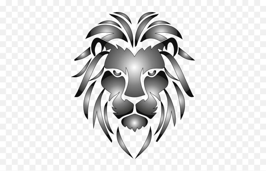 Silver Lionu0027s Head By Leonardo Brown Inktale Png Lion Logo