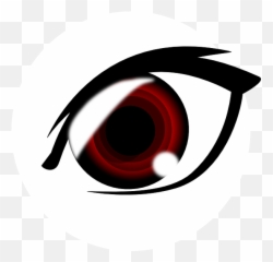 Angry Anime Eyes Png 1 Image - Girl Red Eye Anime,Angry Eyes Png