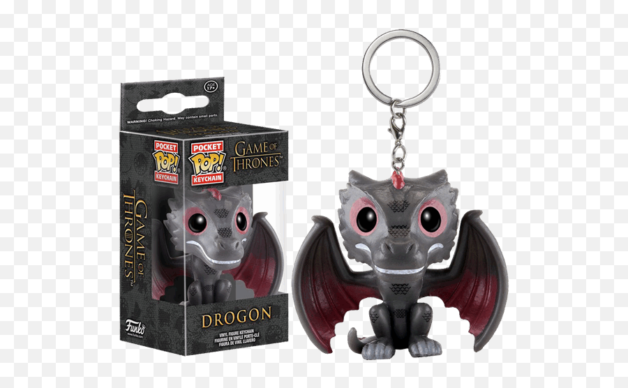 Game Of Thrones - Drogon Funko Pocket Pop Vinyl Keychain Funkos Pops Game Of Thrones Png,Drogon Png